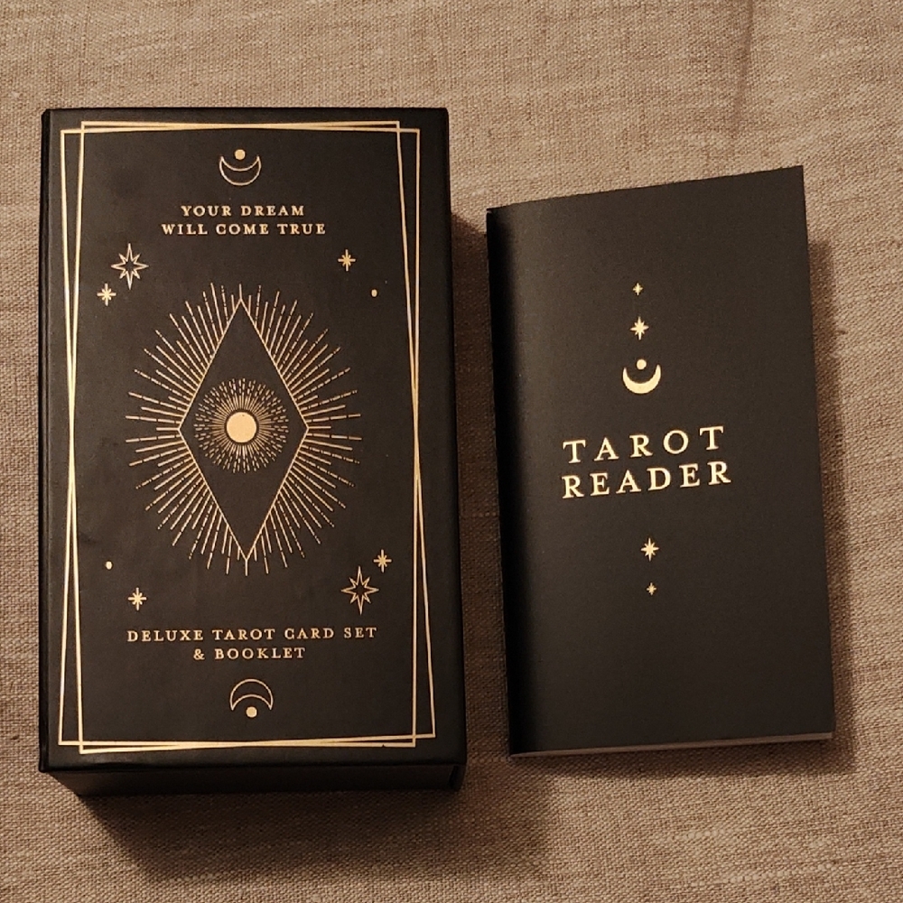 Deluxe Tarot Card Set with Mini Journal Booklet